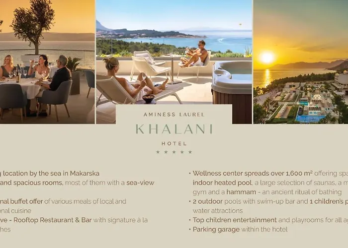 Aminess Laurel Khalani Hotell Makarska